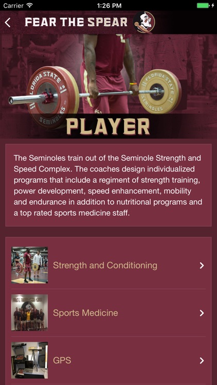 FSU Football Official App