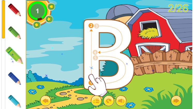 Alphabet Learning Letter Writing ABC Preschool by komkrit mornuadde