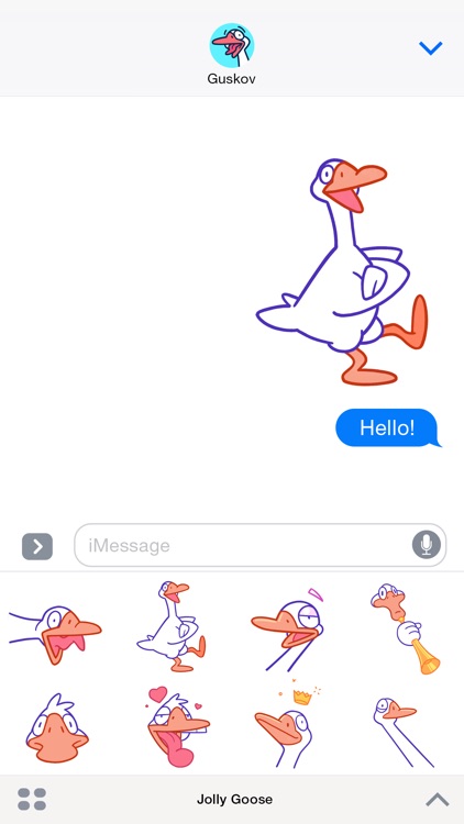 Jolly Goose – Animated Sticker Pack