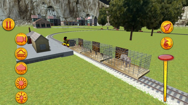 Zoo Animal Cargo Train Game