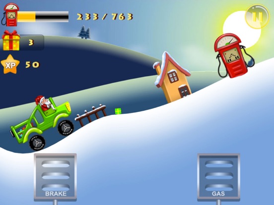 Santa Hill Climb : Xmas Gameのおすすめ画像3