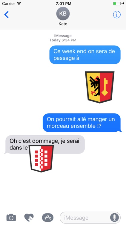 Swiss Flags Stickers