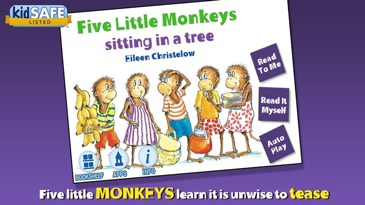 Five Little Monkeys Sitting in a Tree