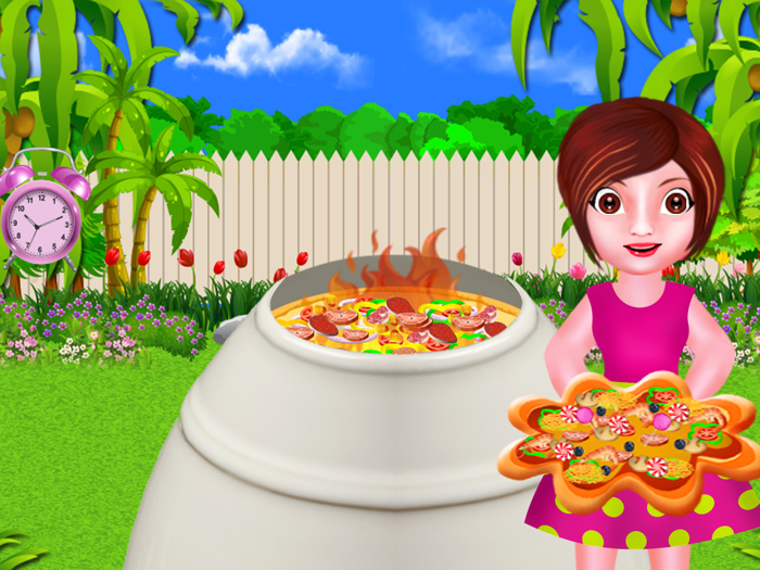 Nhà máy sản xuất bánh pizza cho trẻ em