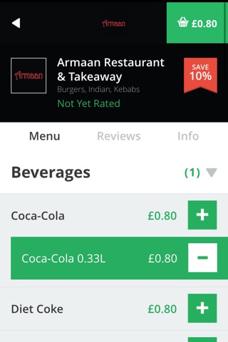 Armaan Restaurant & Takeaway screenshot 4