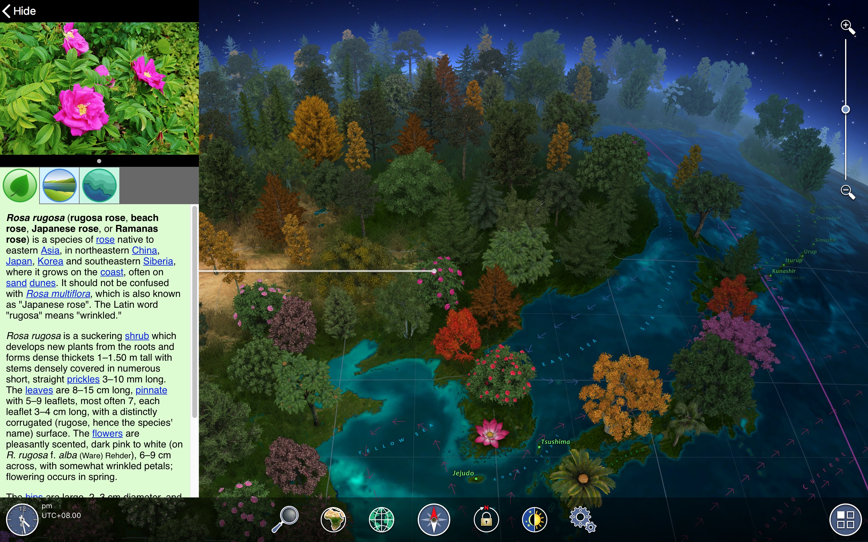 Screenshot do app Earth 3D - Amazing Atlas