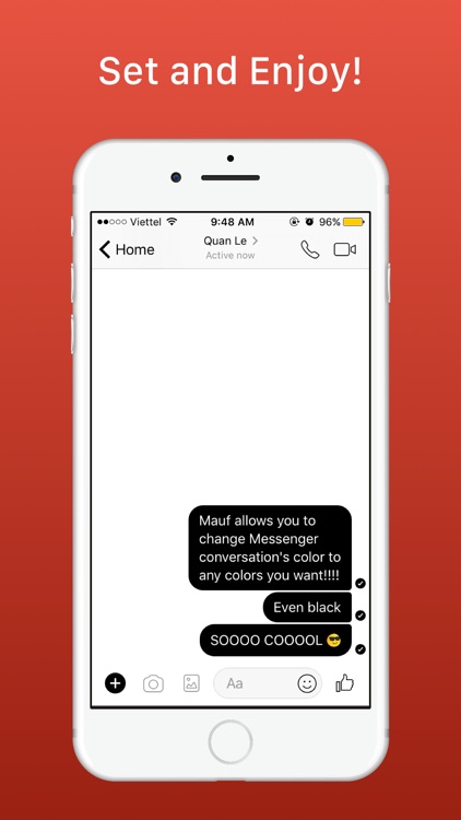 Mauf - Custom Color for Messenger screenshot-3