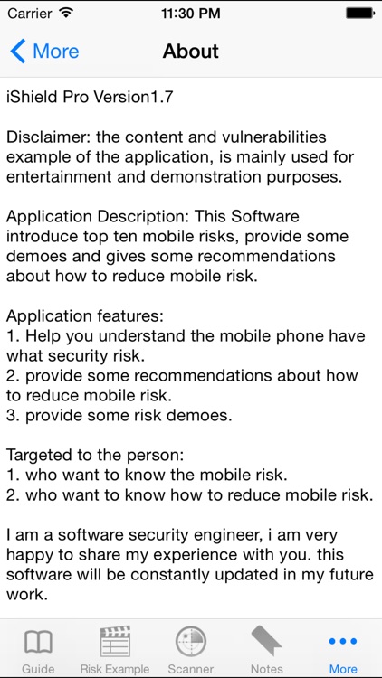 iShield Pro - Phone Security guide