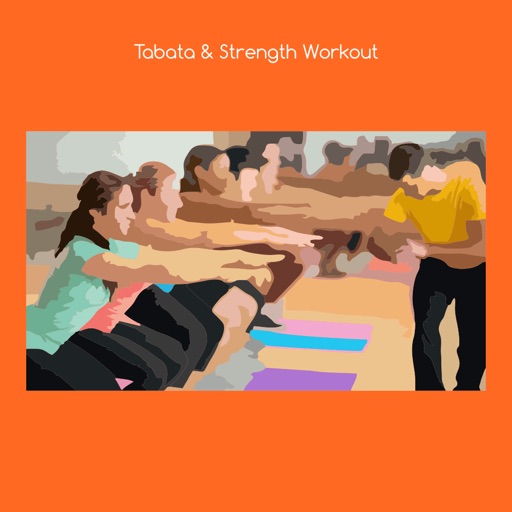 Tabata and strength workout icon