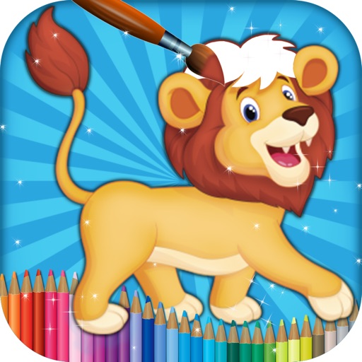 Coloring Book for Kids Learning icon