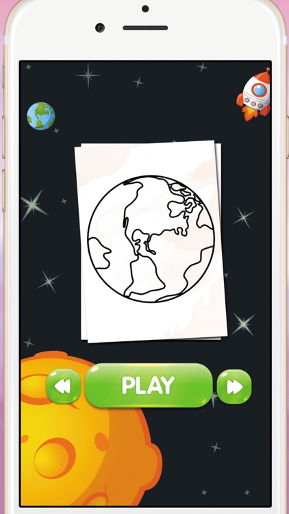 Space Adventure Coloring Book screenshot-4