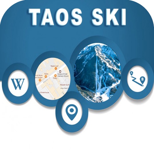 Taos Ski Valley New Mexico Offline Maps Navigation icon