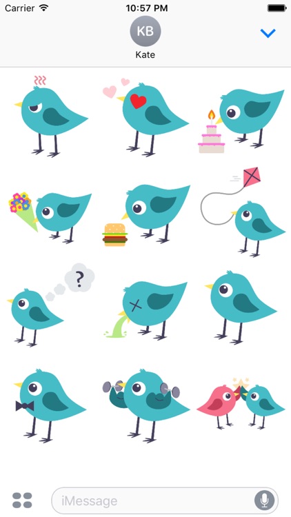 Pijjy The Pigeon Stickers