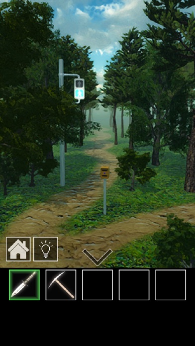 脱出ゲーム　信号のある道 screenshot1