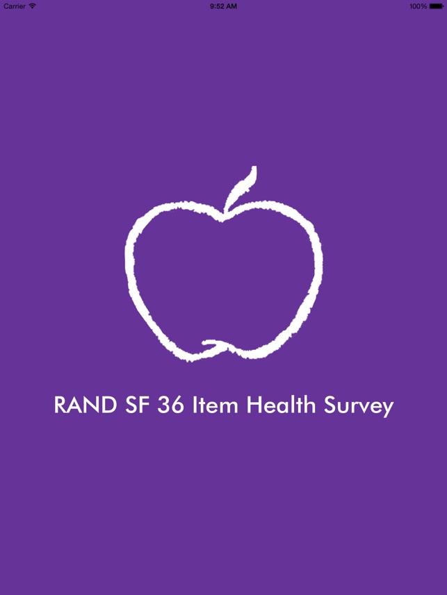 RAND SF 36 Item Health Survey(圖1)-速報App