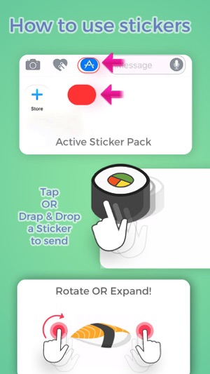 Sushi Pieces Stickers(圖3)-速報App