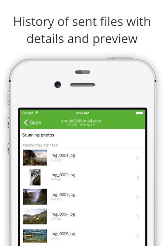 Filemail: Send large files screenshot 4