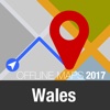 Wales Offline Map and Travel Trip Guide