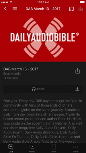 Daily Audio Bible App(圖3)-速報App