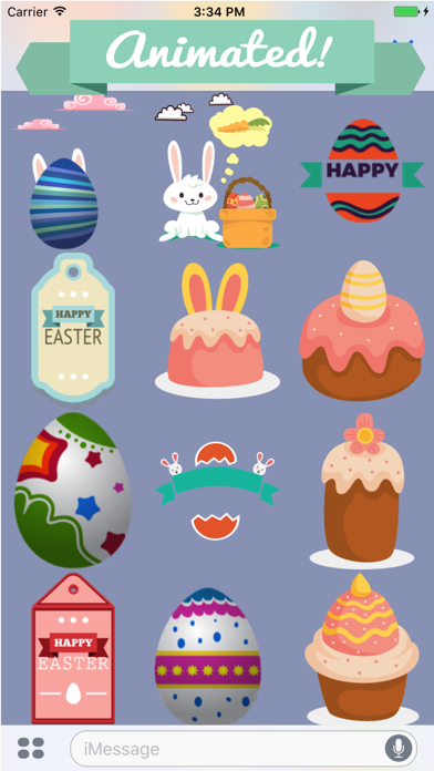 How to cancel & delete Easter Animated Stickers from iphone & ipad 1