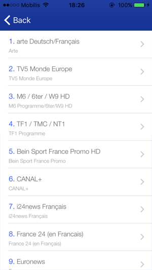 Info Sat Chaine TV France 2017(圖3)-速報App