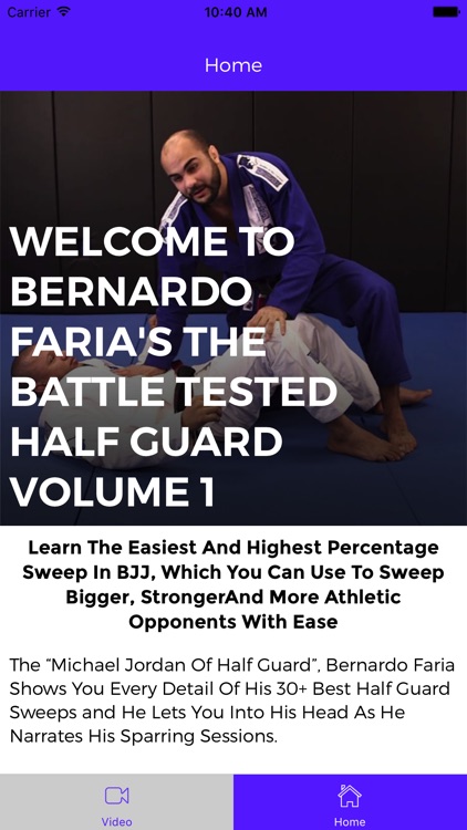 The Battle Tested Half Guard 1