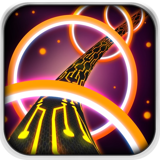 Neon flip Race iOS App