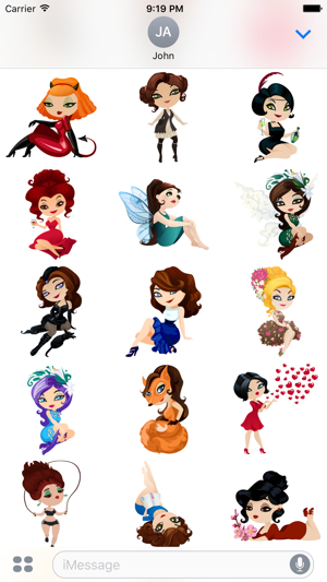 Penelope Pinup Stickers(圖3)-速報App