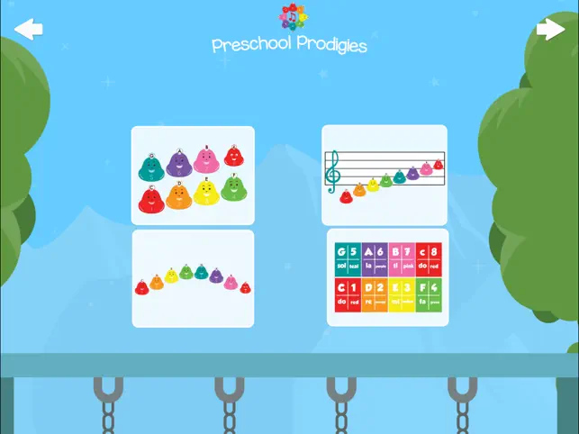 Captura de Pantalla 2 PsP Bells: Kids Instrument App iphone