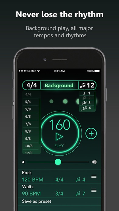 Pro metronome: tap your tempo screenshot 4