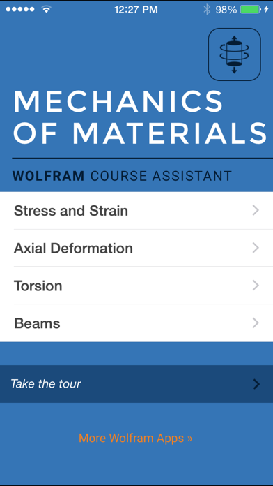 How to cancel & delete Wolfram Mechanics of Materials Course Assistant from iphone & ipad 1