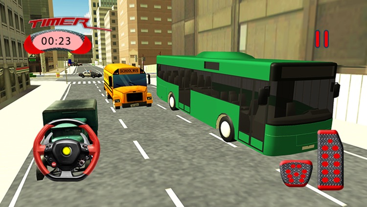 Airport Bus Service- Truck Driving Simulator