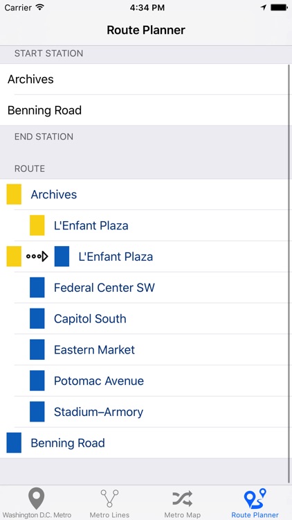 Washington D.C. Metro - Subway