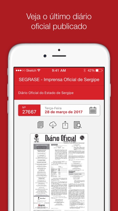 How to cancel & delete SEGRASE - Imprensa Oficial de Sergipe from iphone & ipad 1