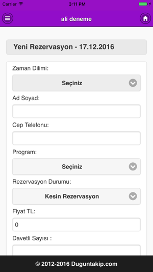 Düğün Takip Rezervasyon(圖3)-速報App