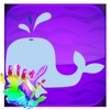 Coloring Book-Fun Painting Dolphin for Kids