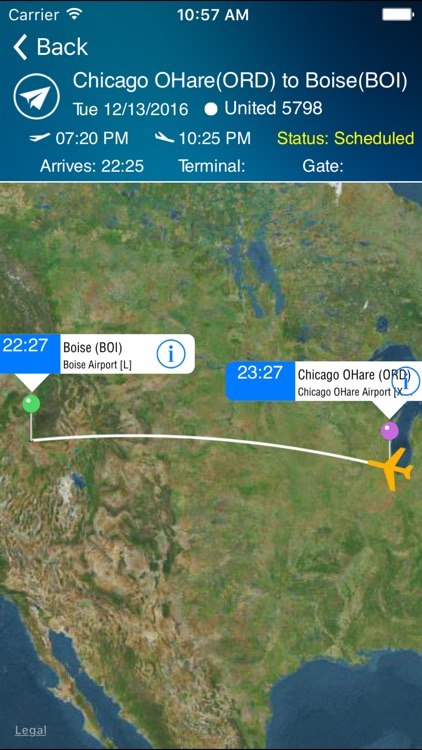 Boise Airport (BOI) + Flight Tracker