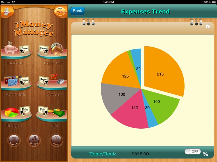 Home Budget Manager HD for iPad screenshot-4