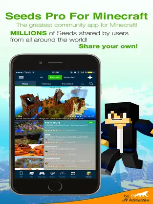 Imágen 1 Seeds Lite For Minecraft - Server, Skin, Community iphone