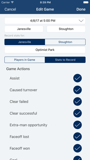 Men’s Lacrosse Stats(圖5)-速報App