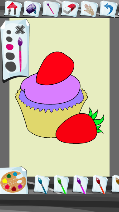 How to cancel & delete Cupcake Coloring Book App from iphone & ipad 4