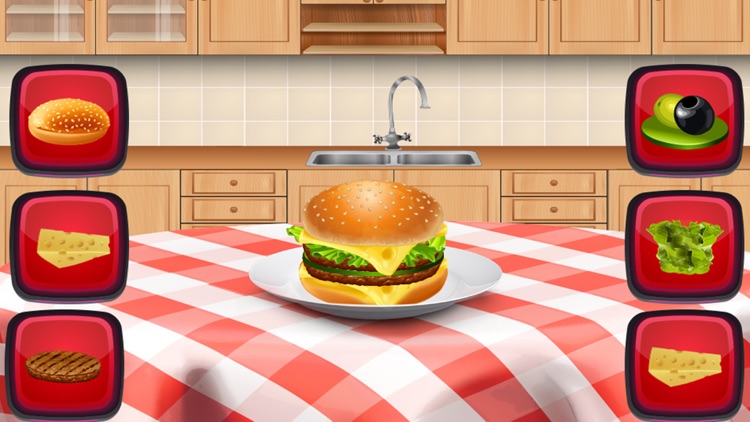 Kids Burger & Cupcake Mania screenshot-3