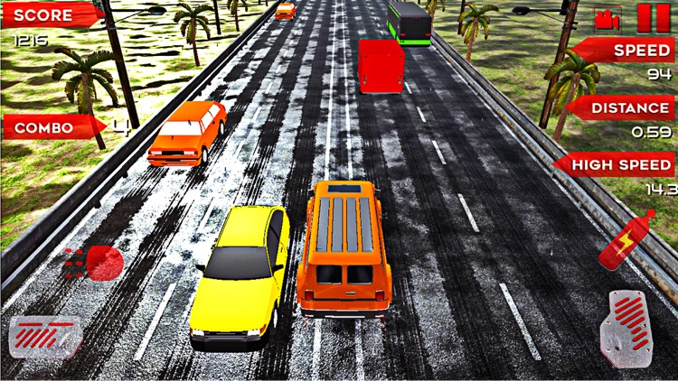 Traffic Highway Car Racer game pro