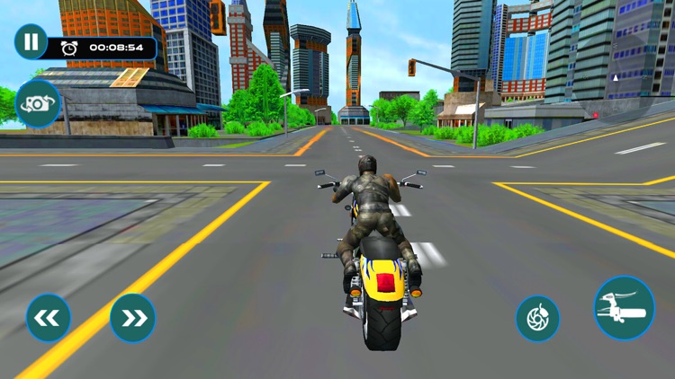 Furious City Moto Bike Rider – Race Simulator Game screenshot-3