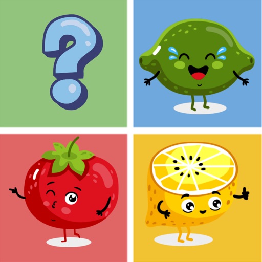 Fruit & Vegetable Match Free-Matching Game For Kid