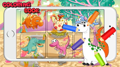 How to cancel & delete Pre-K Activities Games - Dinosaur Coloring Books from iphone & ipad 2