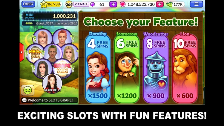 SLOTS GRAPE