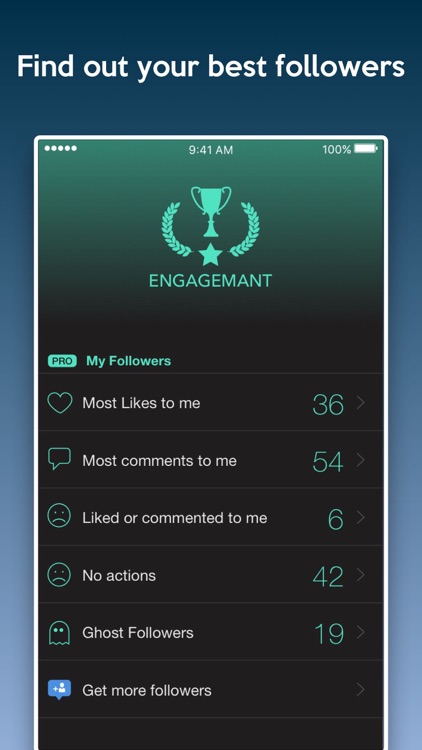 Followers Report for Instagram - Followers Insight