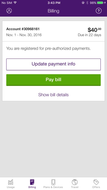 TELUS My Account screenshot-3