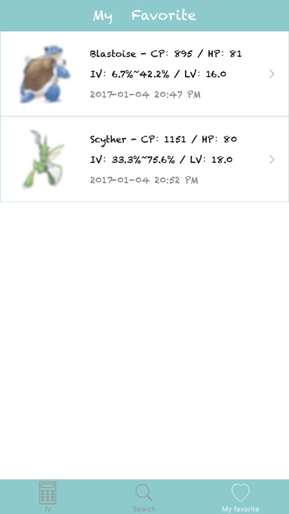 IV計算器 for Pokemon Go-計算與查找精靈素質 screenshot-4